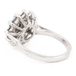 Bague en or blanc et diamants - Castafiore