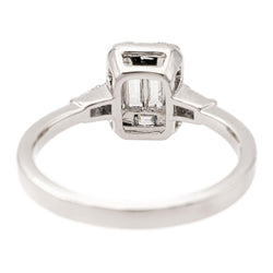 Bague en or blanc et diamants - Castafiore