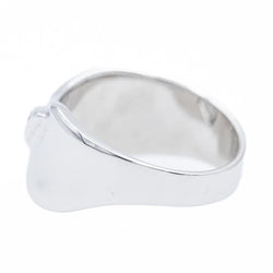 Bague en or blanc et diamants - Castafiore