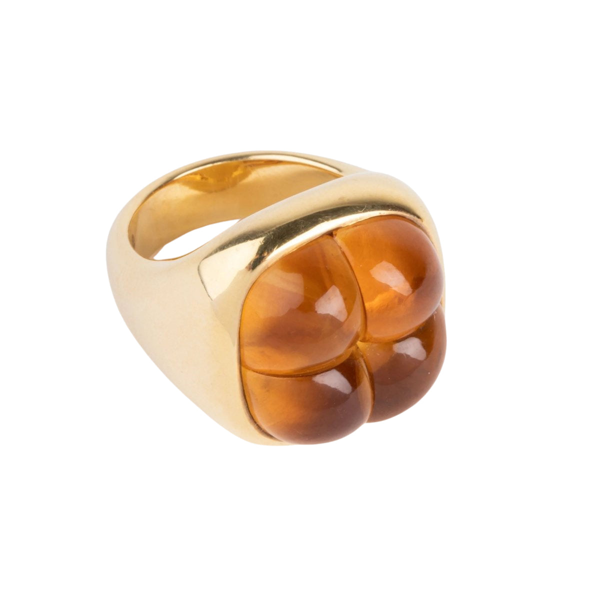 Bague en or jaune de la maison Pomellato Collection Mosaique - Castafiore