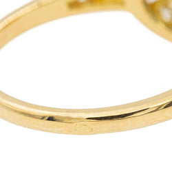 Bague en or jaune, diamants et saphir - Castafiore