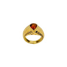 Bague en or jaune et citrine - Castafiore