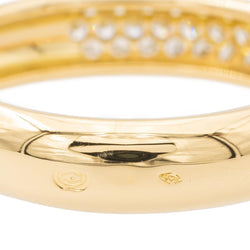 Bague en or jaune et diamants - Castafiore