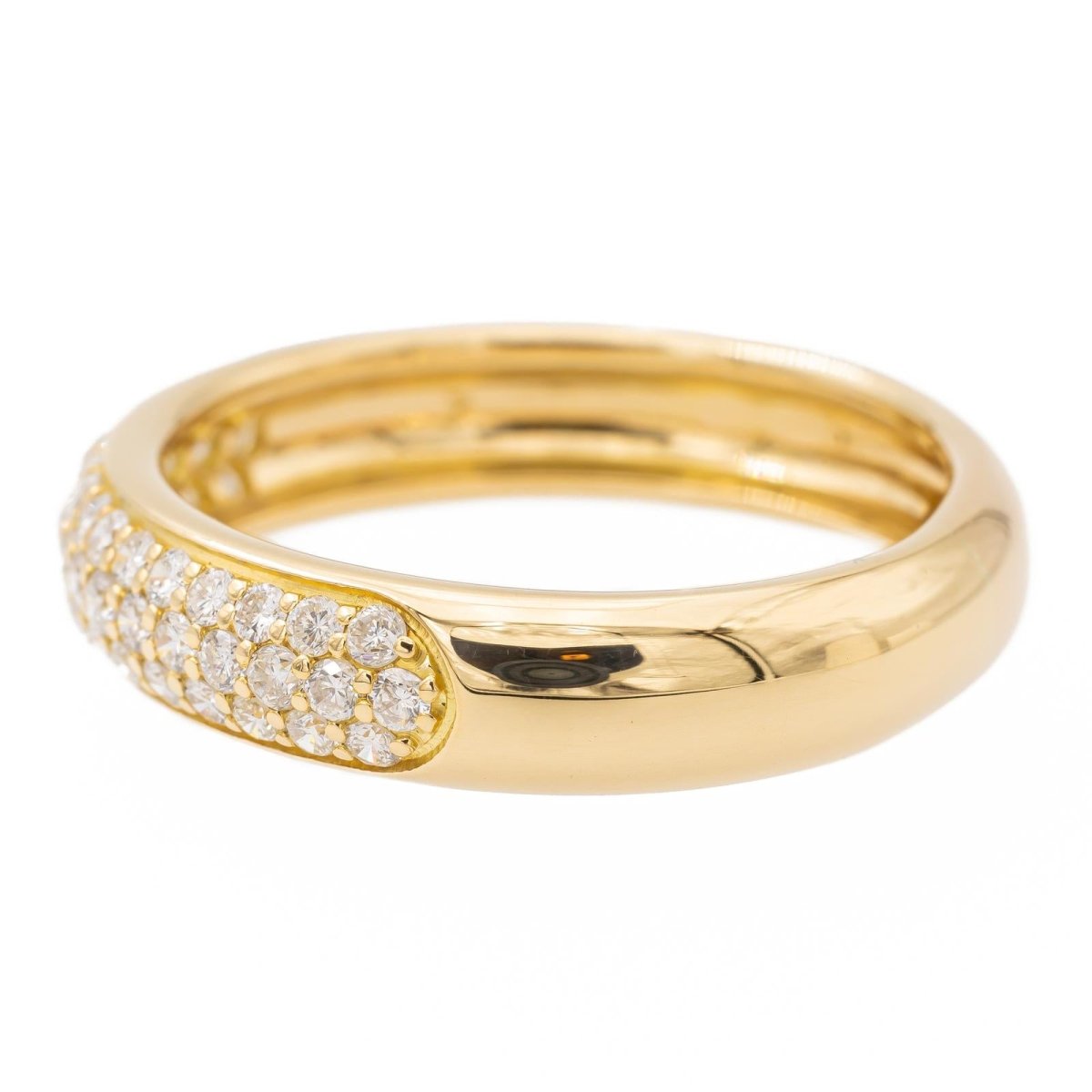 Bague en or jaune et diamants - Castafiore