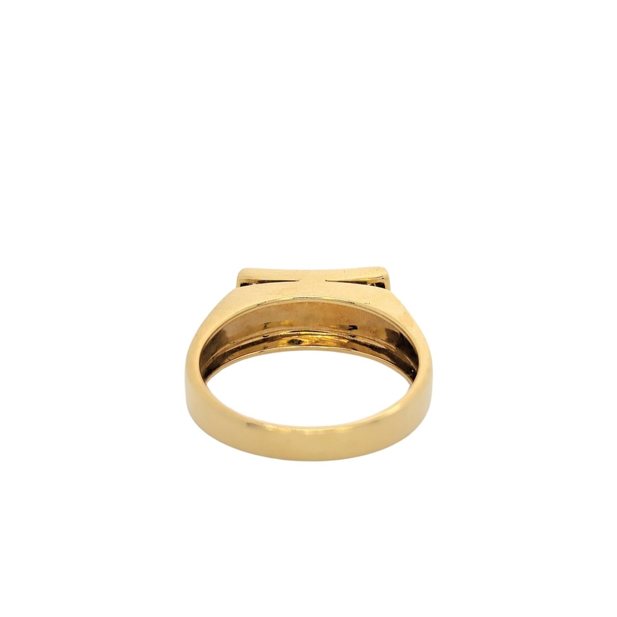 Bague en or jaune et diamants - Castafiore