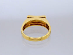 Bague en or jaune et diamants - Castafiore