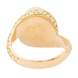 Bague en or jaune et perle - Castafiore