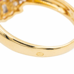 Bague en or jaune et rubis - Castafiore