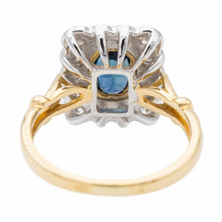 Bague en or jaune et saphir - Castafiore