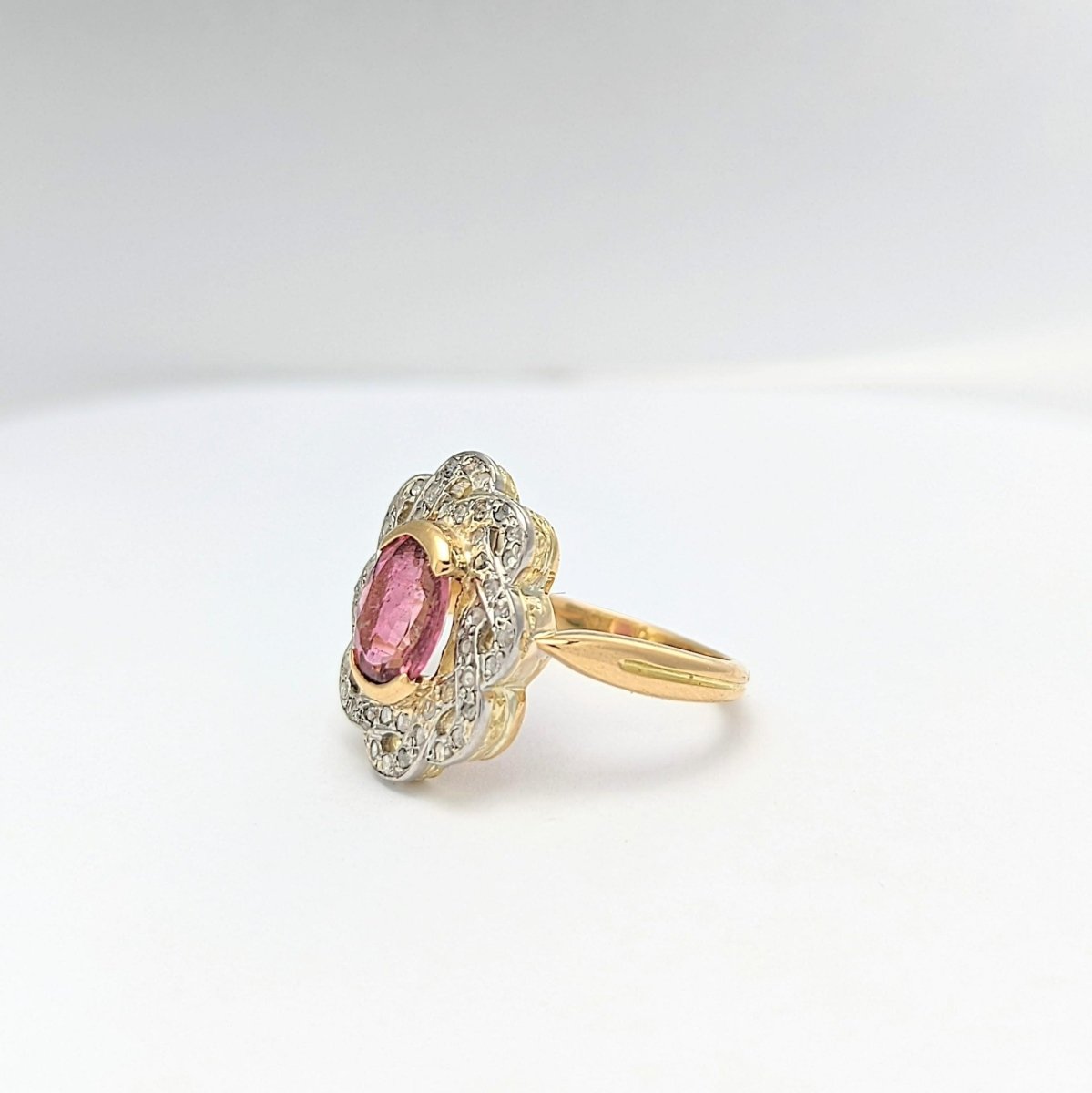 Bague en or jaune et tourmaline - Castafiore