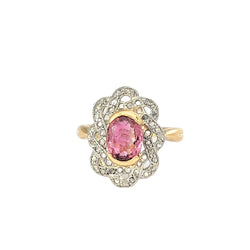 Bague en or jaune et tourmaline - Castafiore