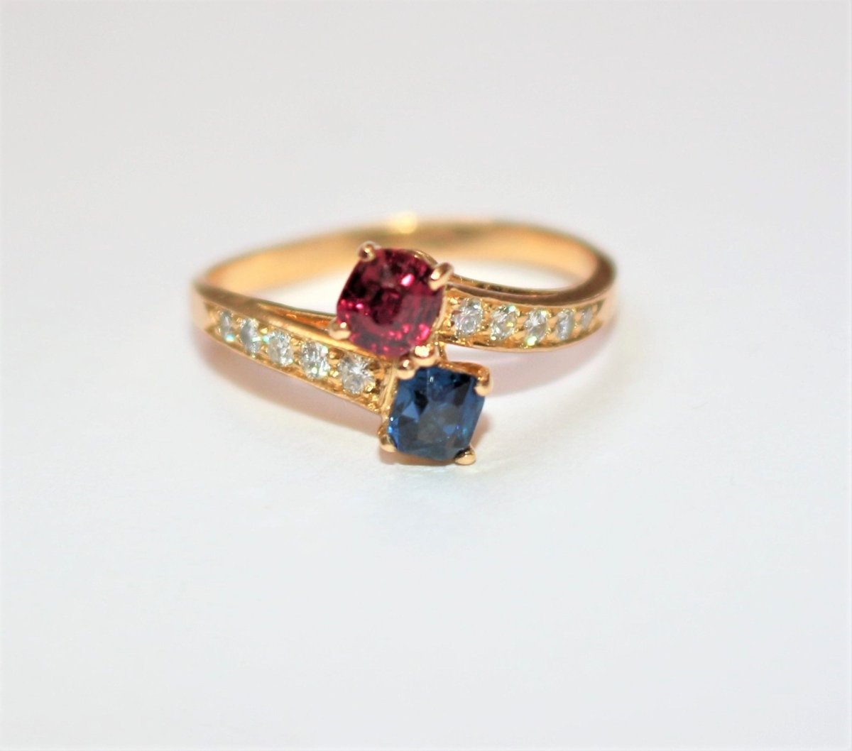 Bague En Or Jaune Toi & Moi - Castafiore
