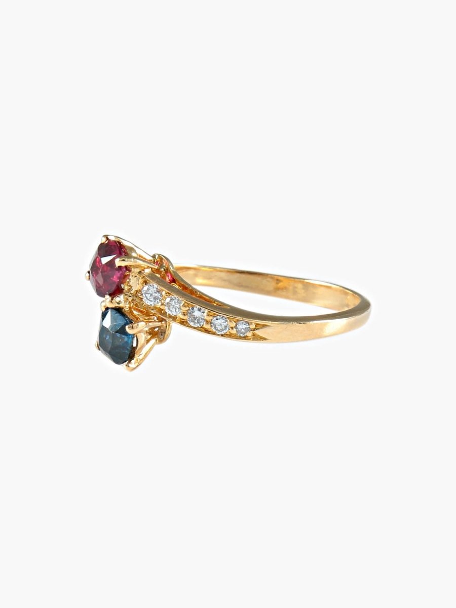 Bague En Or Jaune Toi & Moi - Castafiore