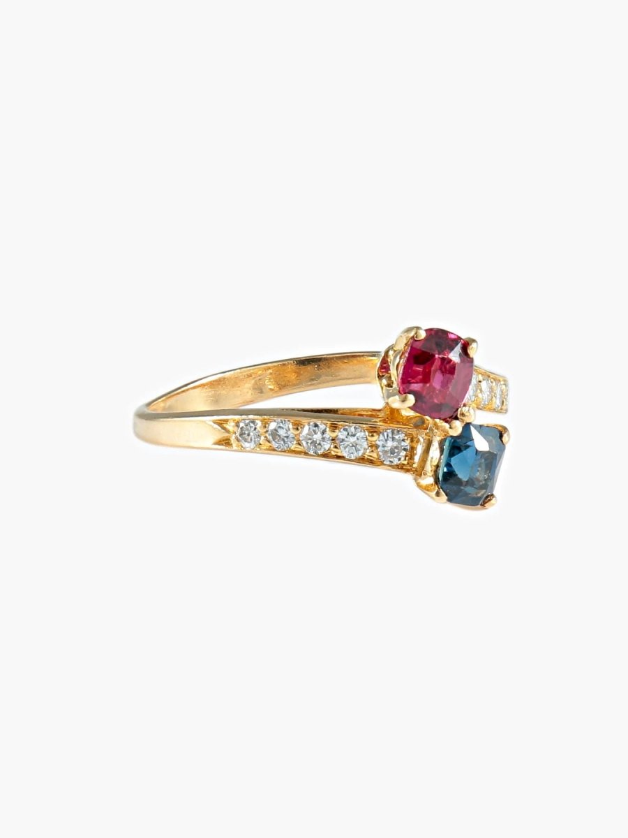 Bague En Or Jaune Toi & Moi - Castafiore