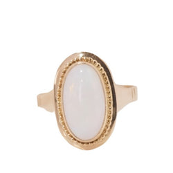 Bague en or rose et Opale - Castafiore