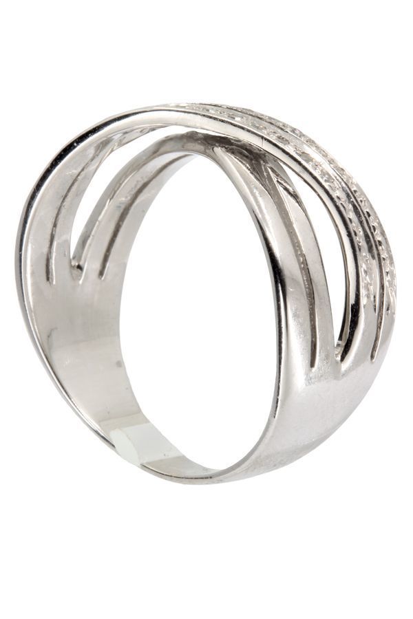 BAGUE ENTRELACÉE DIAMANTS - Castafiore