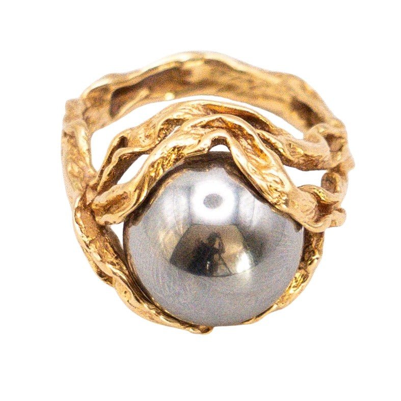 Bague GILBERT ALBERT interchangeable en or jaune - Castafiore