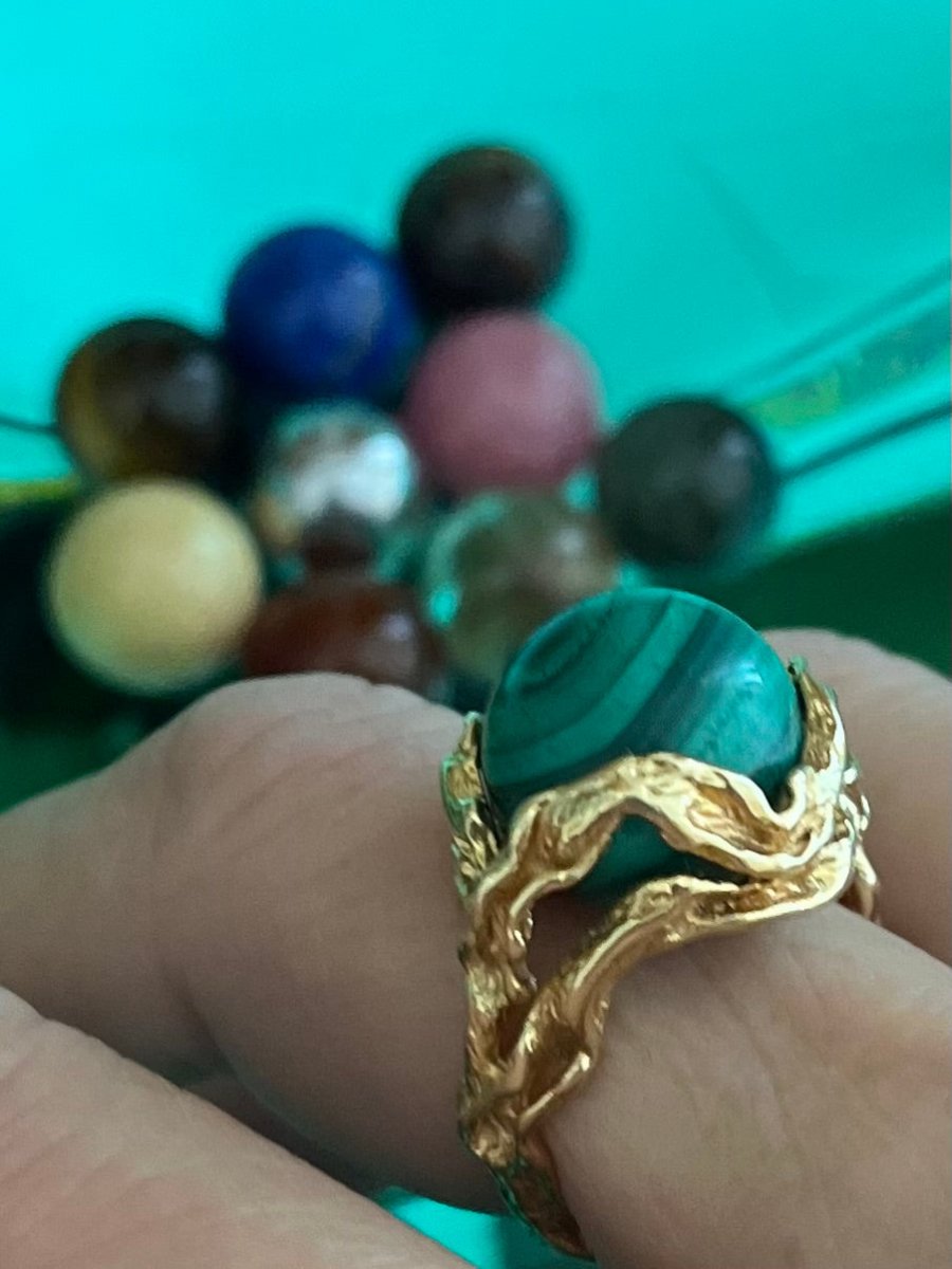 Bague GILBERT ALBERT interchangeable en or jaune - Castafiore