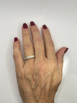 Bague GIOVANNETTI en or jaune et diamant - Castafiore