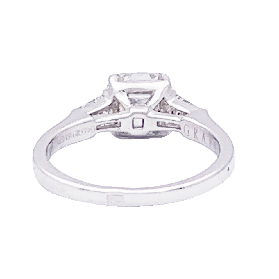 Bague GRAFF "Promise" platine et diamants - Castafiore