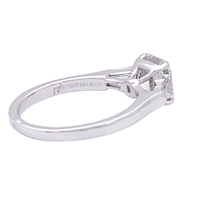 Bague GRAFF "Promise" platine et diamants - Castafiore