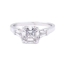 Bague GRAFF "Promise" platine et diamants - Castafiore