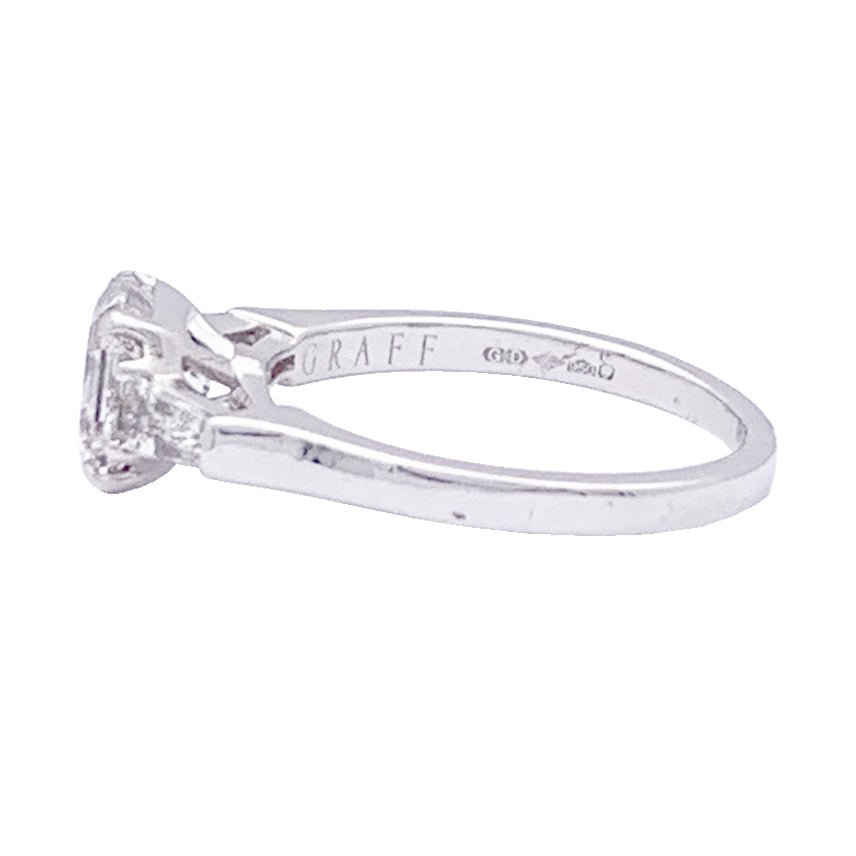 Bague GRAFF "Promise" platine et diamants - Castafiore