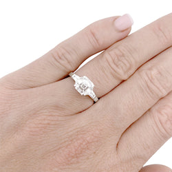 Bague GRAFF "Promise" platine et diamants - Castafiore