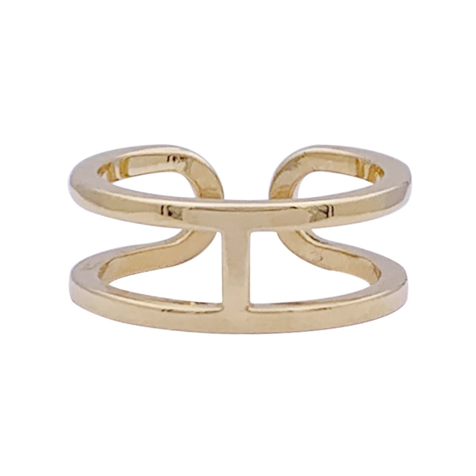 Bague HERMÈS "Ever Chaîne d'Ancre", or jaune. - Castafiore