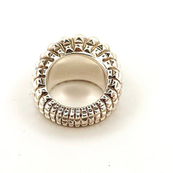 Bague HERMES "Médor" en argent - Castafiore