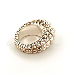 Bague HERMES "Médor" en argent - Castafiore