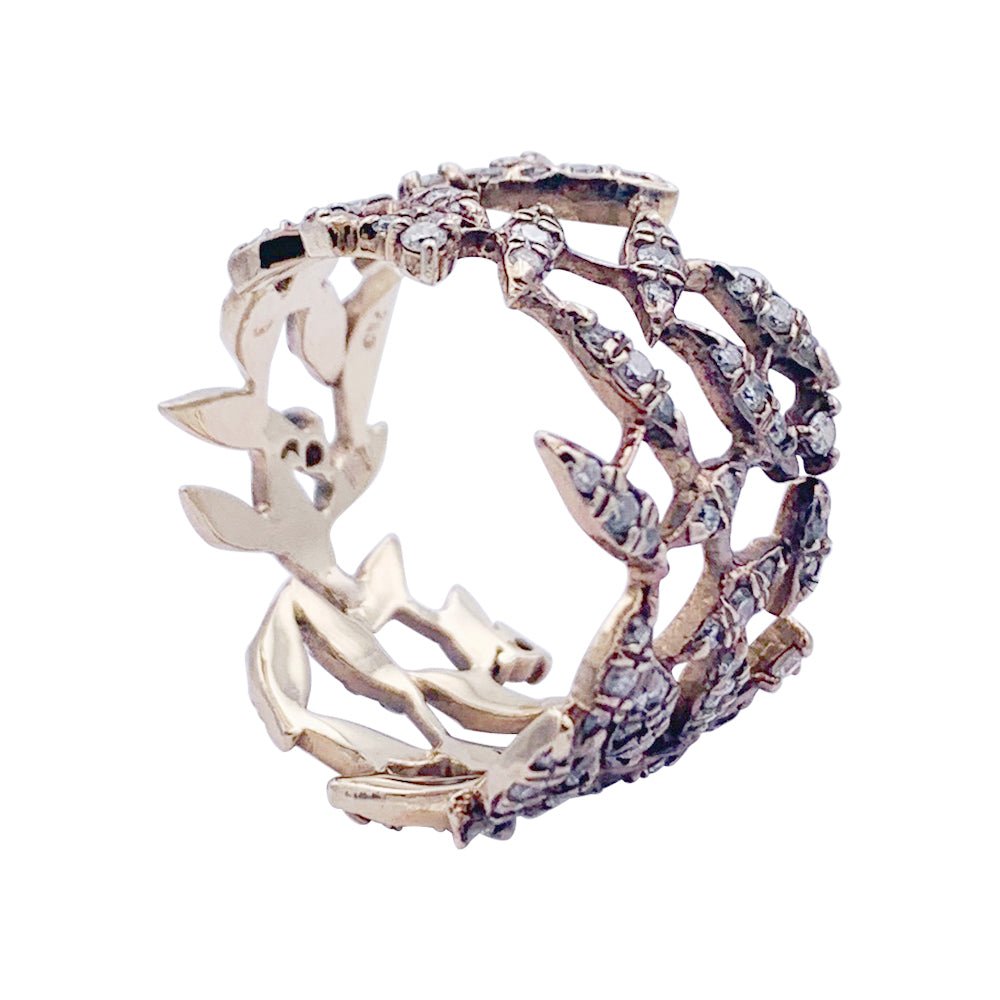 Bague H.Stern, "Nature", or, diamants. - Castafiore