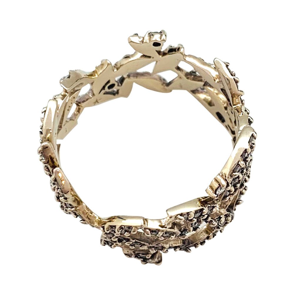 Bague H.Stern, "Nature", or, diamants. - Castafiore