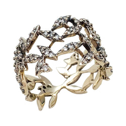 Bague H.Stern, "Nature", or, diamants. - Castafiore