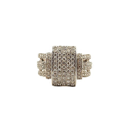 Bague J by A&D en or blanc, saphirs et diamants - Castafiore
