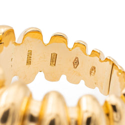 Bague Jonc BULGARI "Celtaura" en or jaune - Castafiore