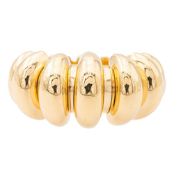 Bague Jonc BULGARI "Celtaura" en or jaune - Castafiore