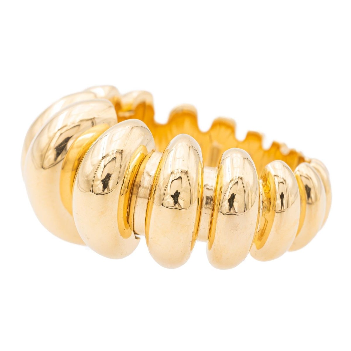 Bague Jonc BULGARI "Celtaura" en or jaune - Castafiore