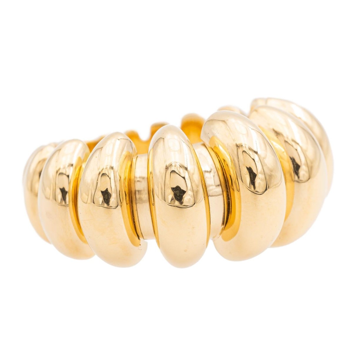 Bague Jonc BULGARI "Celtaura" en or jaune - Castafiore