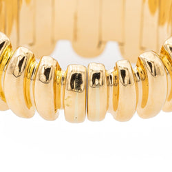 Bague Jonc BULGARI "Celtaura" en or jaune - Castafiore