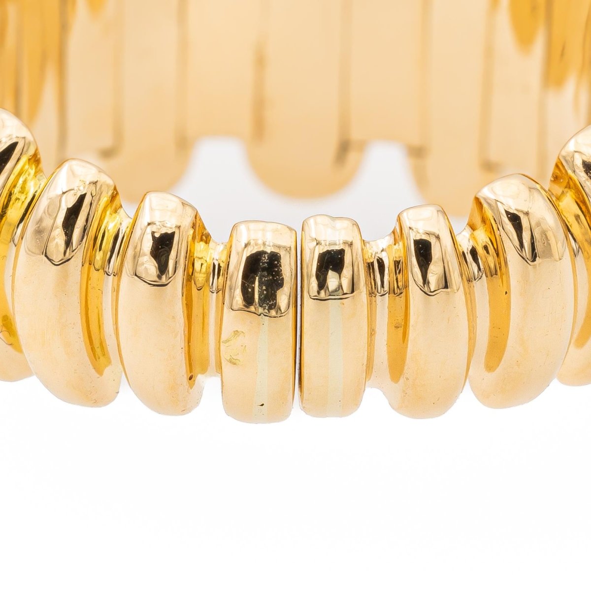 Bague Jonc BULGARI "Celtaura" en or jaune - Castafiore