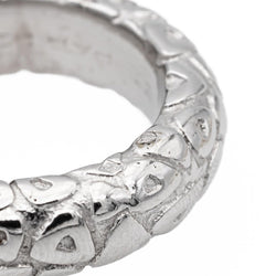 Bague Jonc CHAUMET en or blanc - Castafiore