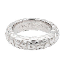 Bague Jonc CHAUMET en or blanc - Castafiore