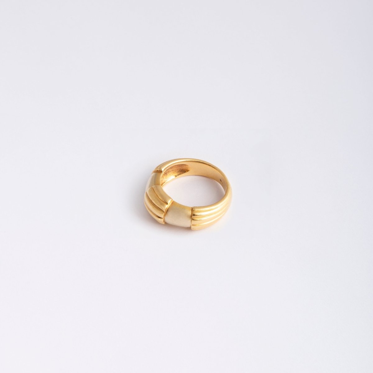 Bague Jonc HERMÈS en or jaune - Castafiore