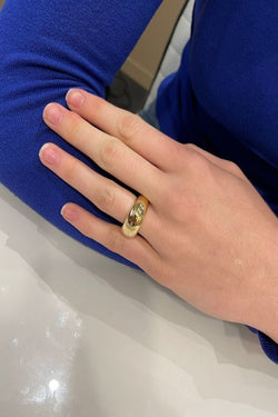 BAGUE JONC MODERNE - Castafiore