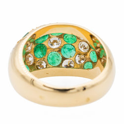 Bague Jonc Or jaune Diamant - Castafiore