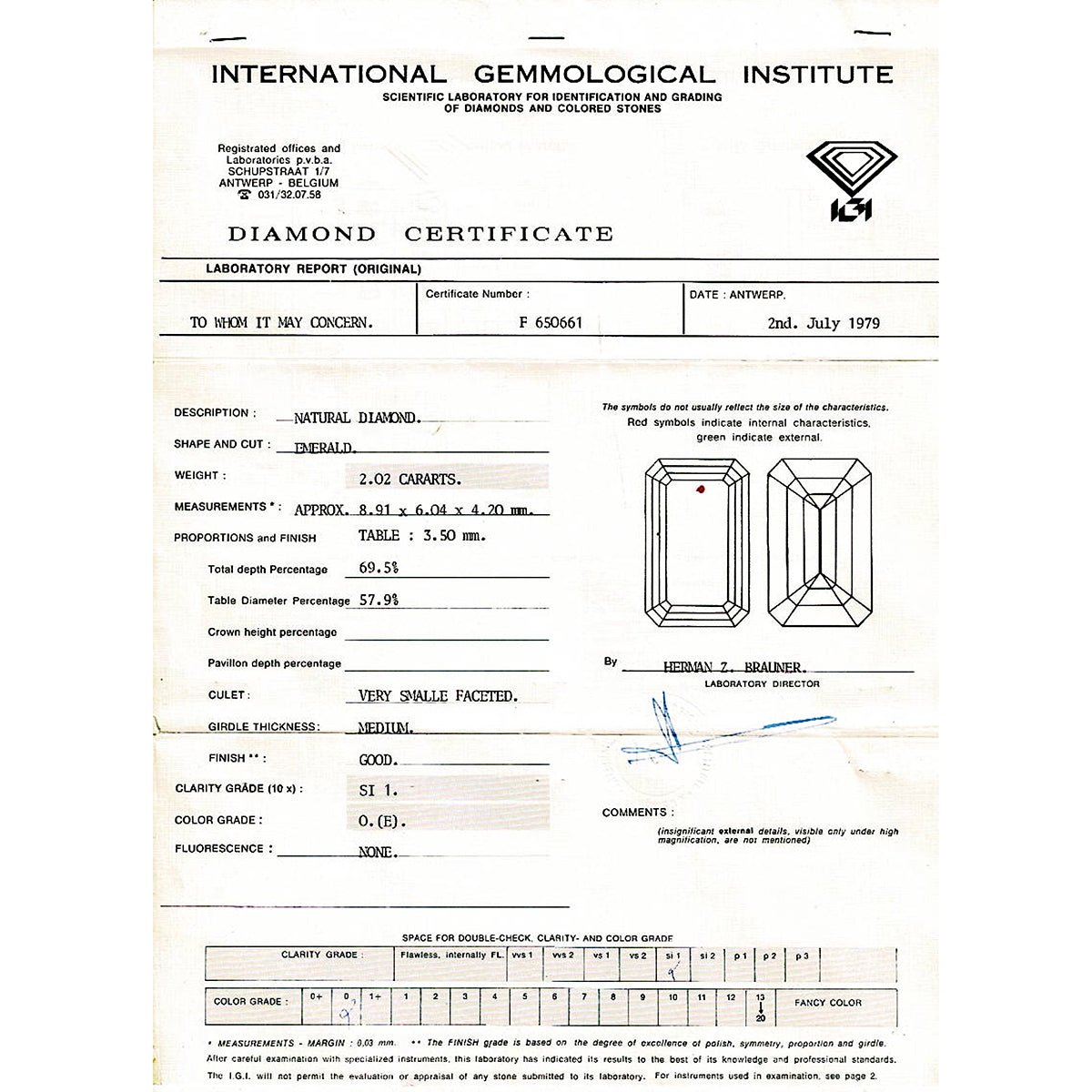 Bague jonc, or jaune, diamants. - Castafiore