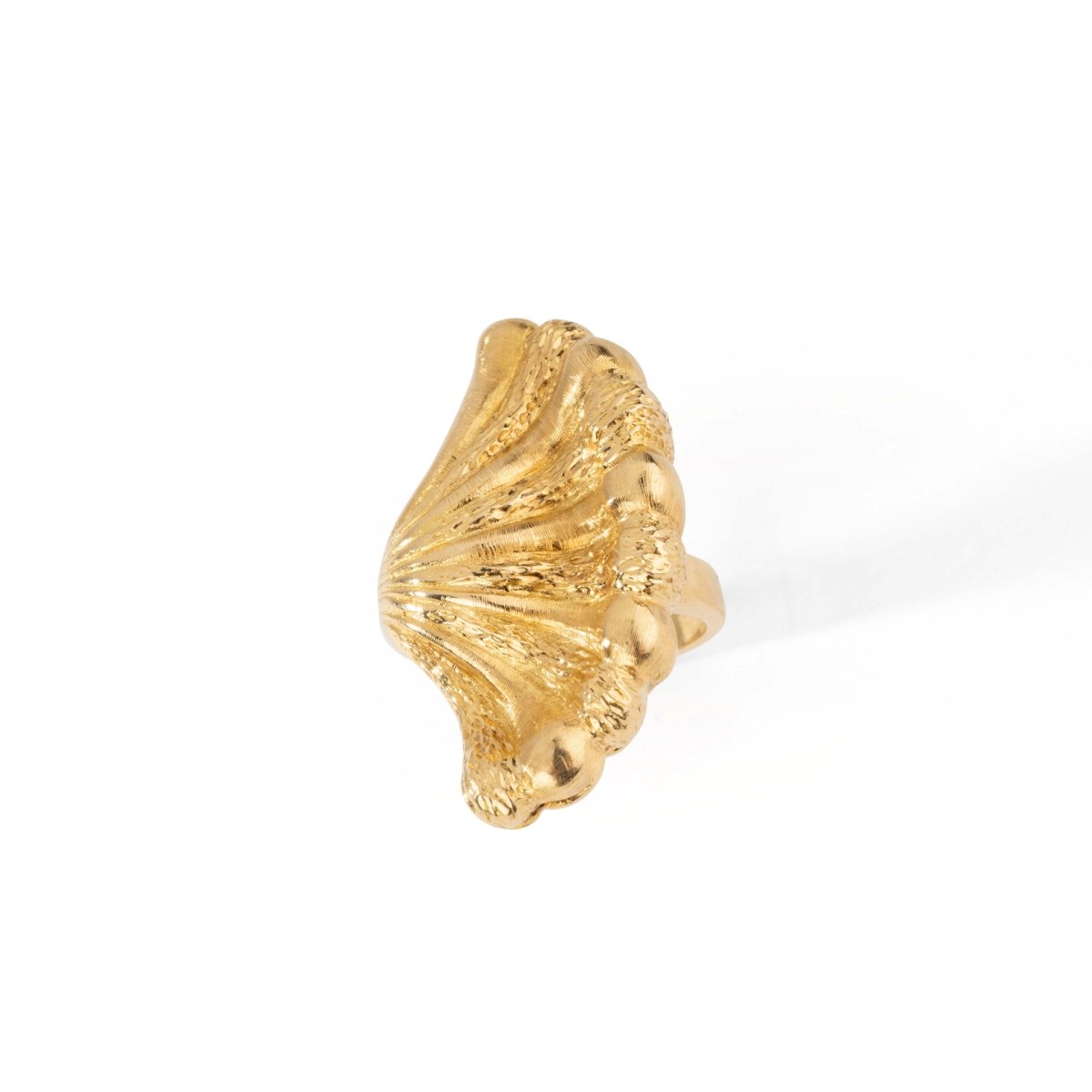 Bague LALAOUNIS en or jaune, éventail - Castafiore