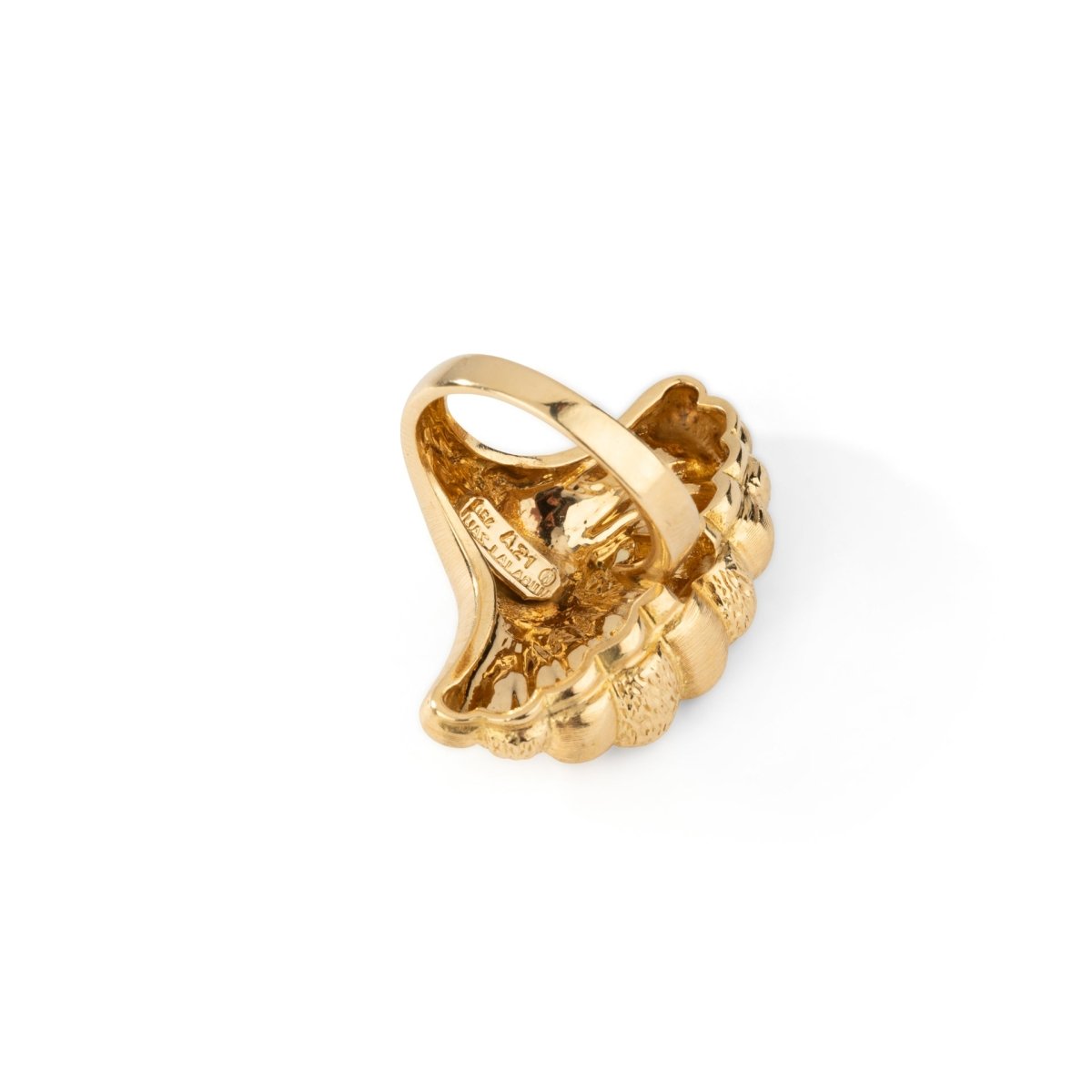 Bague LALAOUNIS en or jaune, éventail - Castafiore