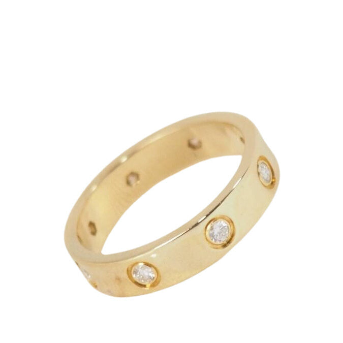 Bague "Love" CARTIER en or jaune et diamants - Castafiore